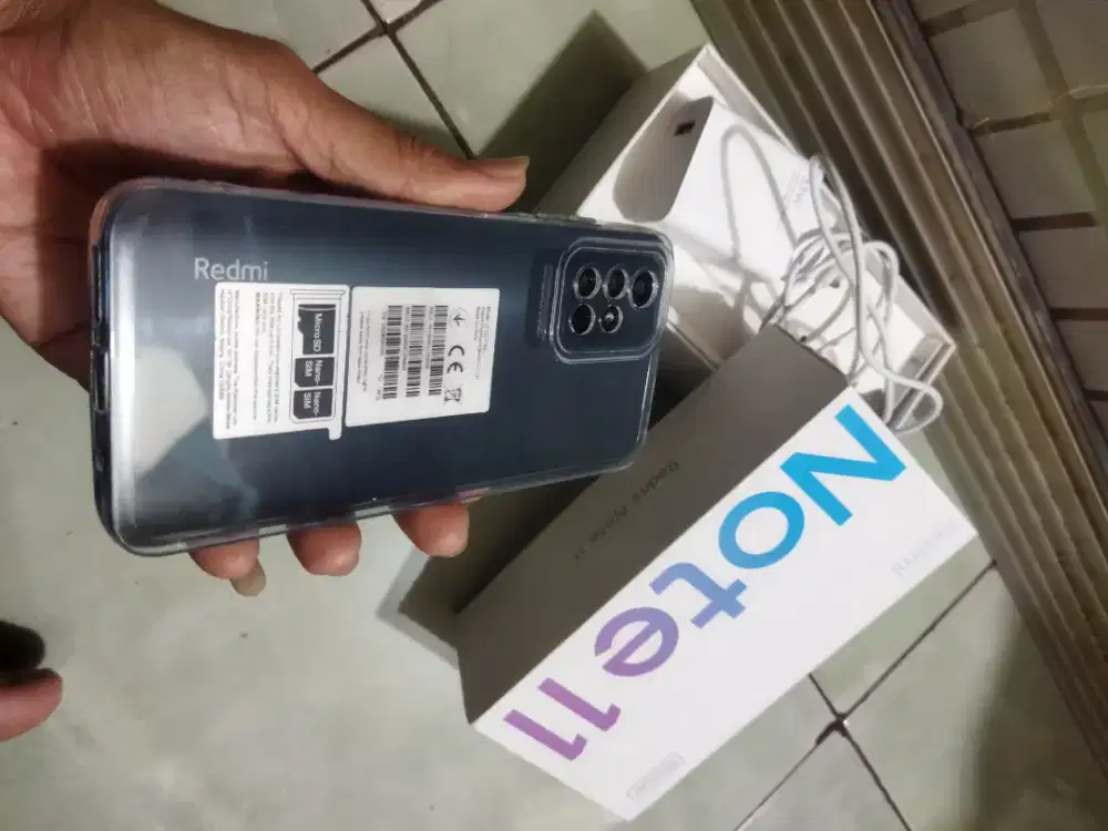 Redmi Not 11 Ram 6+1/128 like New