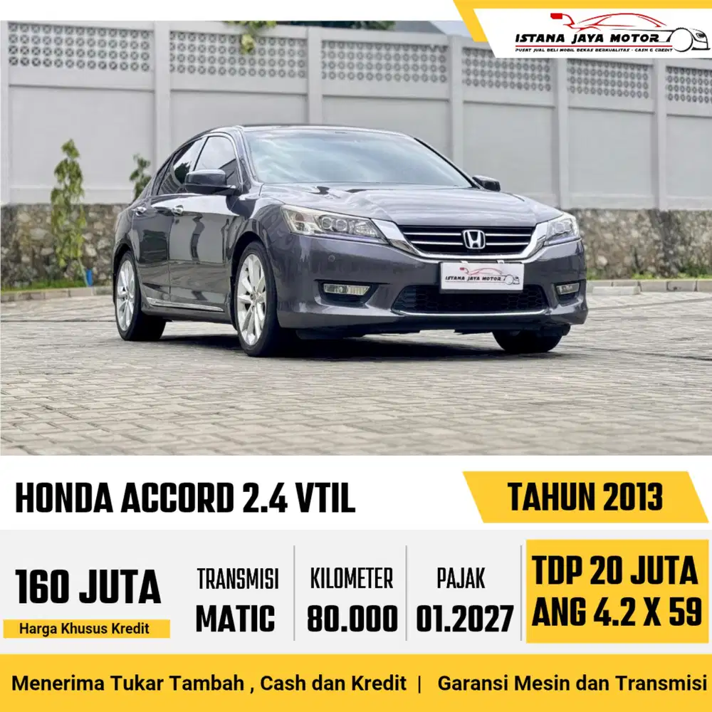 HONDA ACCORD 2.4 VTIL 2013