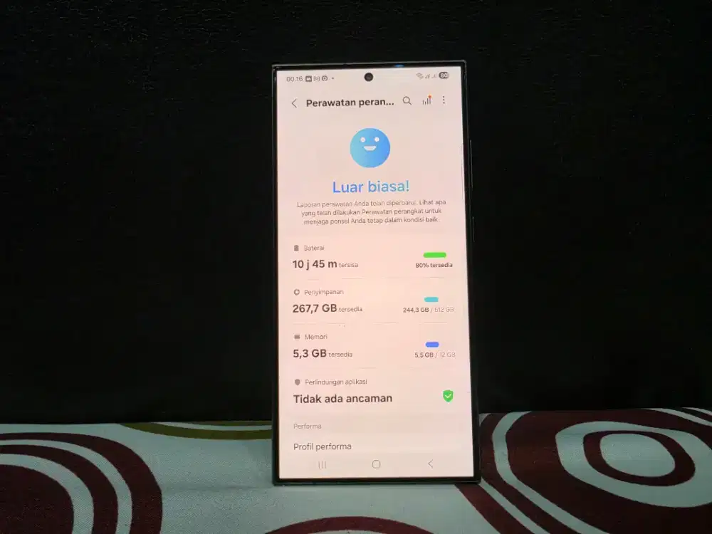 Hp Samsung S24 Ultra 12/ 512 GB Mulus Seperti Baru