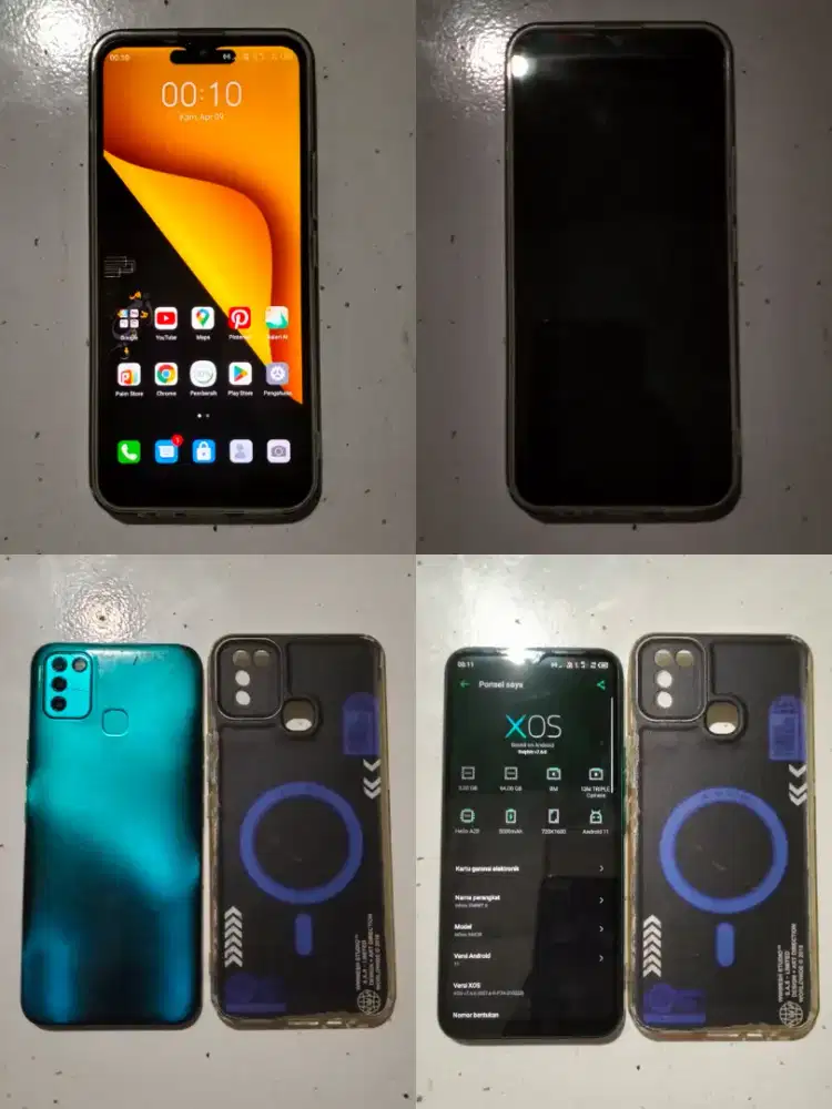 Infinix Smart 6 Ram 3/64Gb Nominus Orian pabrik