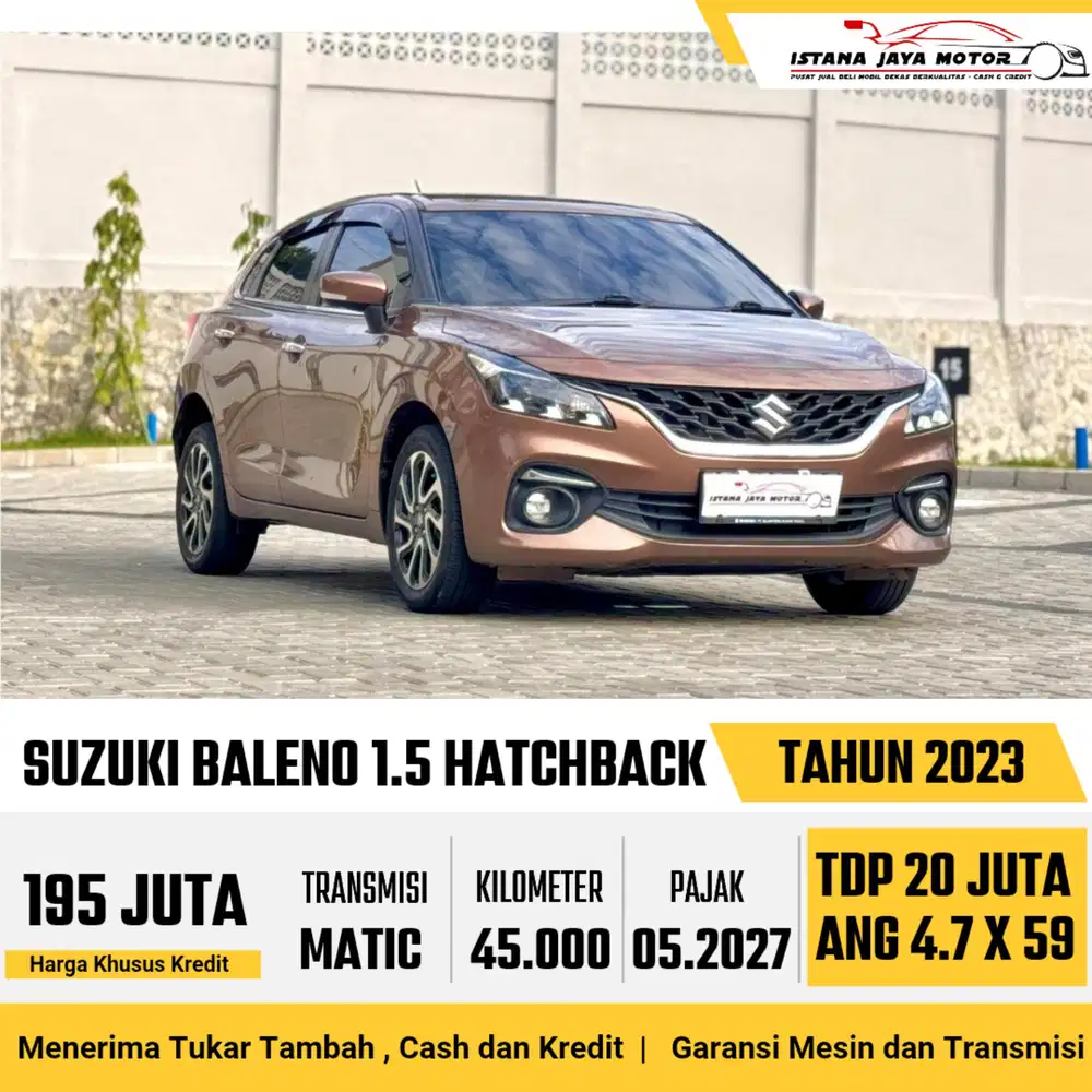 SUZUKI BALENO 1.5 HATCHBACK 2023