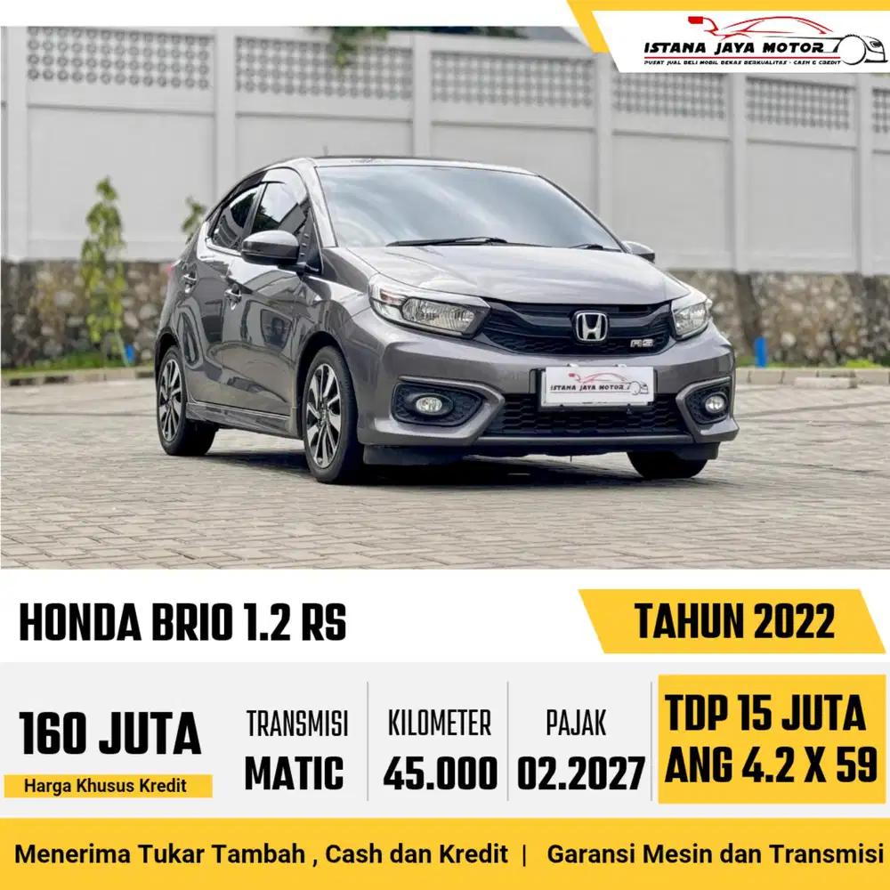 HONDA BRIO 1.2 RS 2022