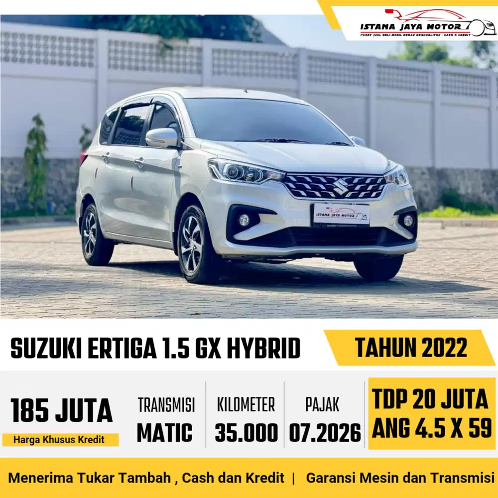 SUZUKI ERTIGA 1.5 GX HYBRID 2022