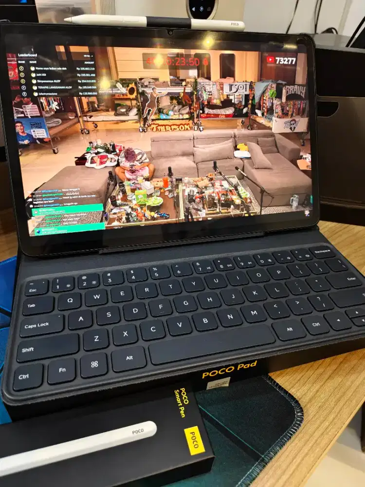 Poco Pad Fullset + Keyboard & Stylus Original - Mulus 98% Like New