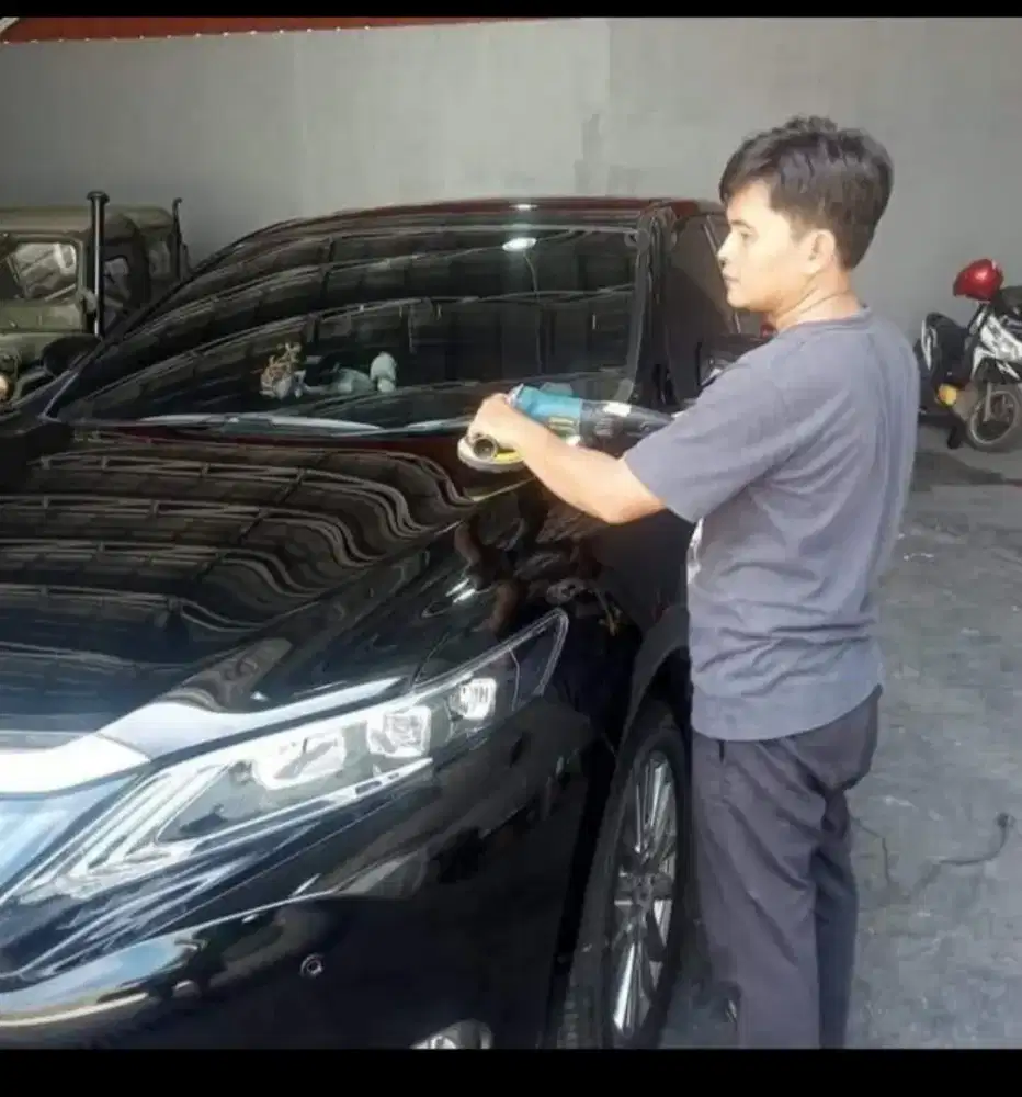 Salon poles mobil bergaransi