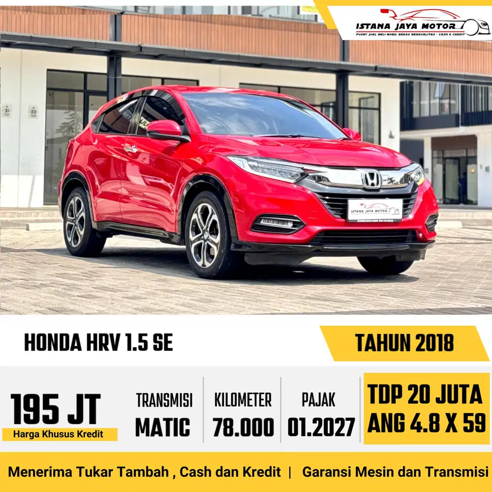 HONDA HRV 1.5 SE 2018