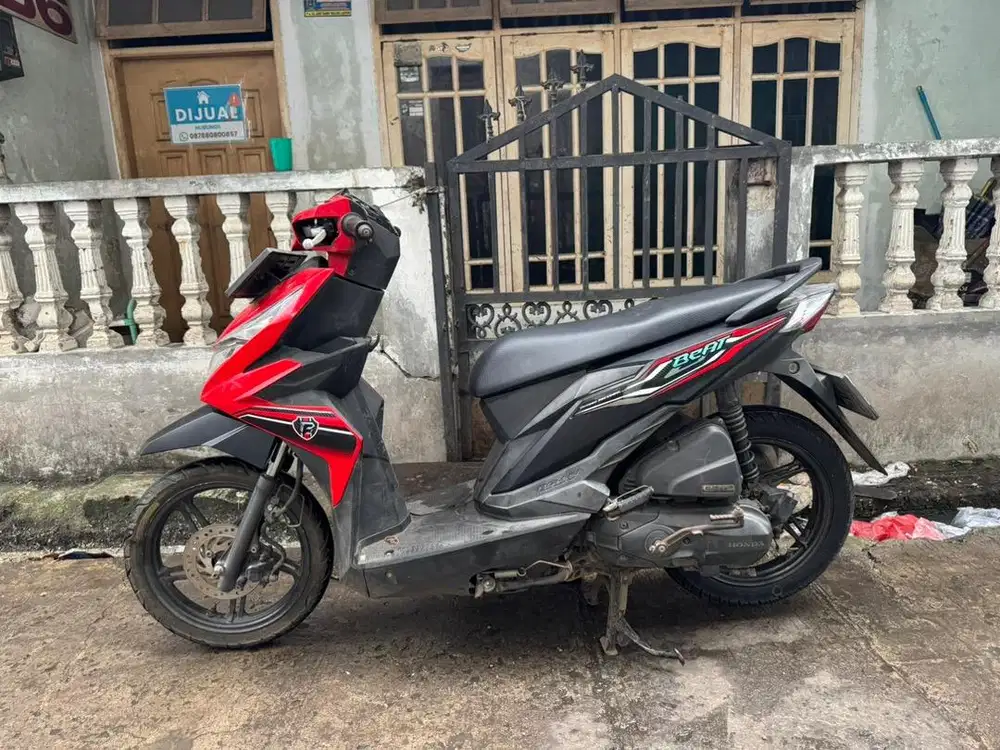 Honda Beat Eco ISS thun 2019 pajak panjang mesin halus jozz siap gas.