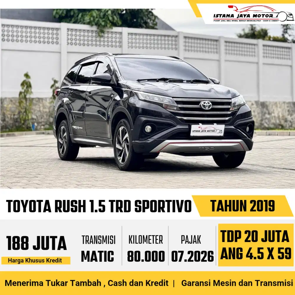 TOYOTA RUSH 1.5 TRD SPORTIVO 2019