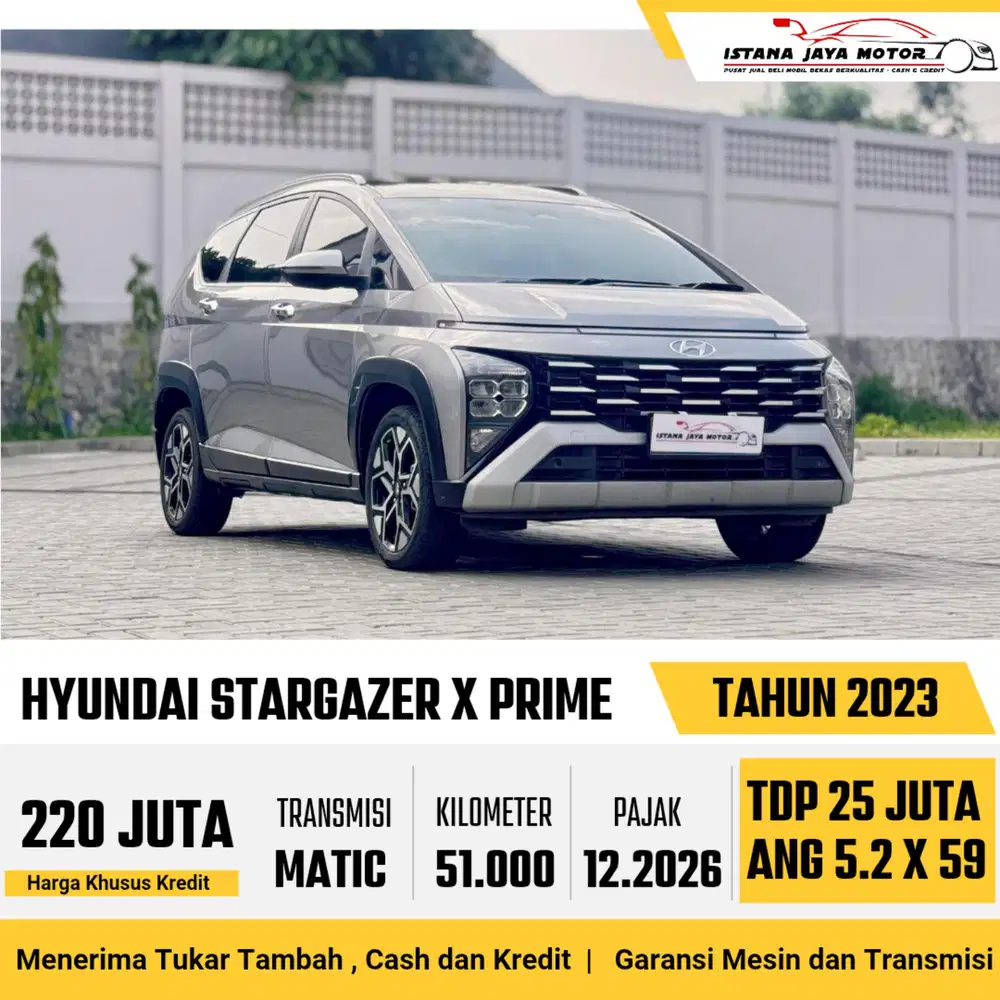 HYUNDAI STARGAZER 1.5 X PRIME IVT 2023