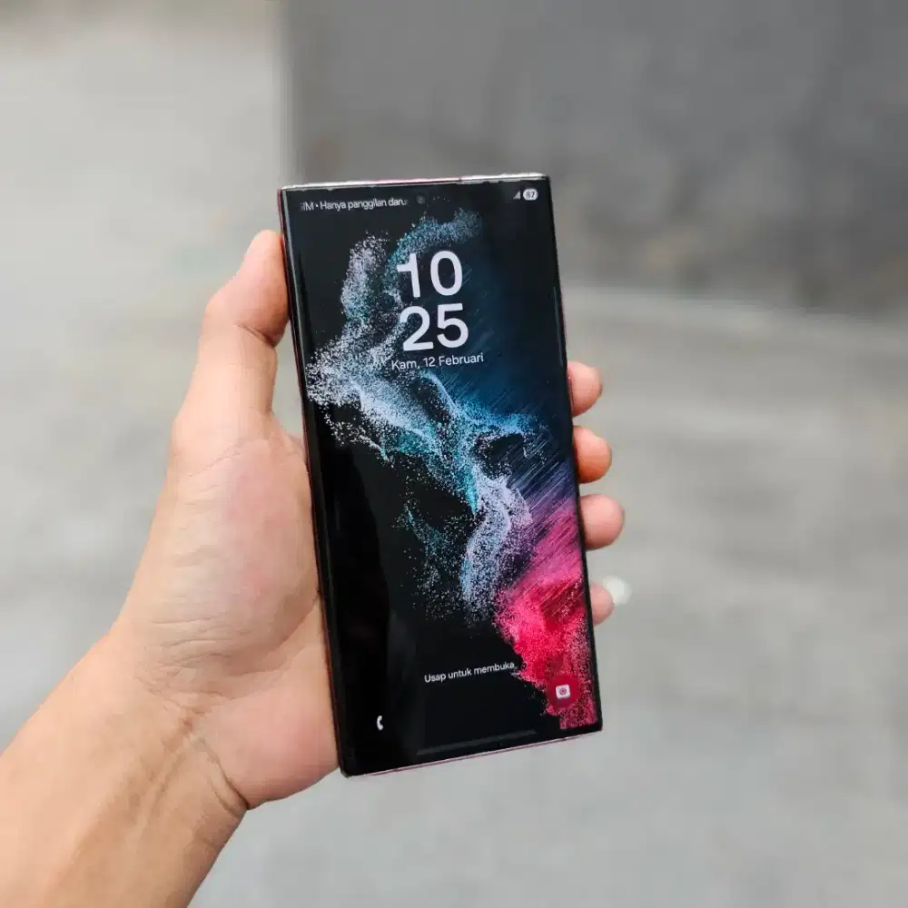 SAMSUNG GALAXY S22 ULTRA SEIN 5G 12/512 GB MULUS MINUS RINGAN NORMAL