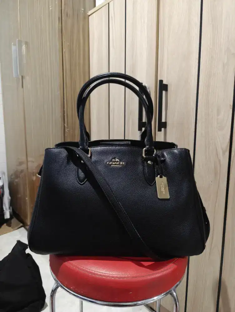 Coach Satchel leather