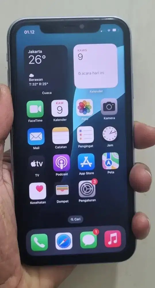 Iphone 11 64gb unit kabel data