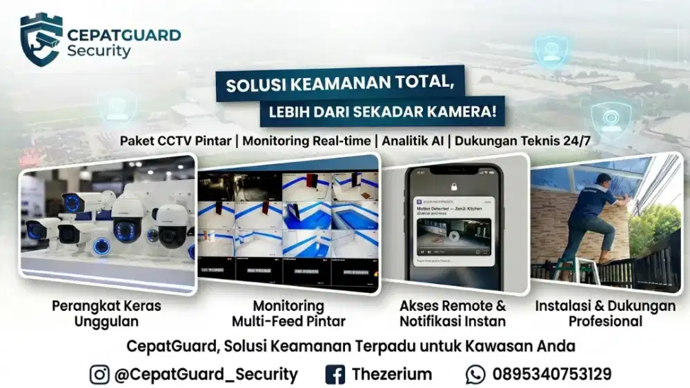 MELAYANI JASA PEMASANGAN DAN PERBAIKAN CCTV