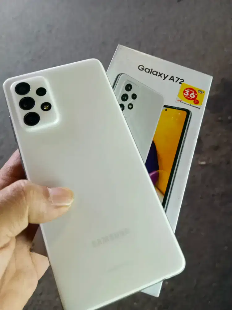 Jual Samsung A72 ram8/128 fullset