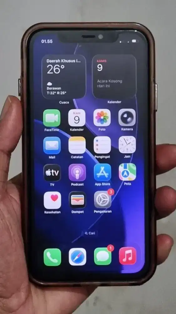 Iphone 11 64gb unit kabel data