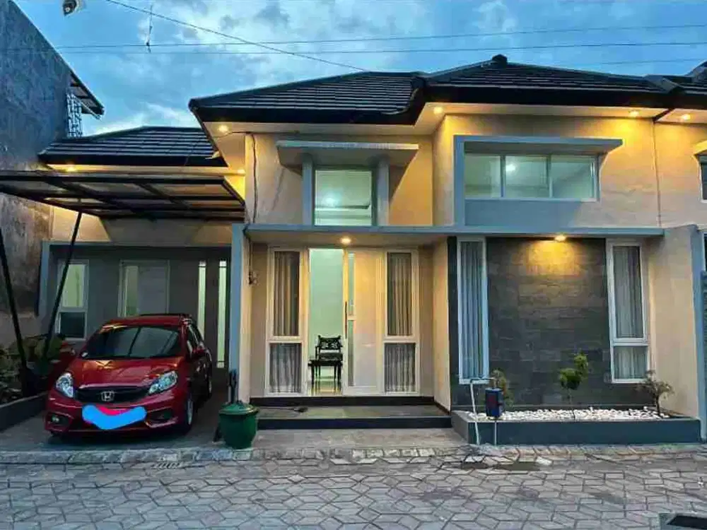 rumah cantik siap huni di tasikmadu dekat kampus ITN dan 5 menit jalan tol siap huni