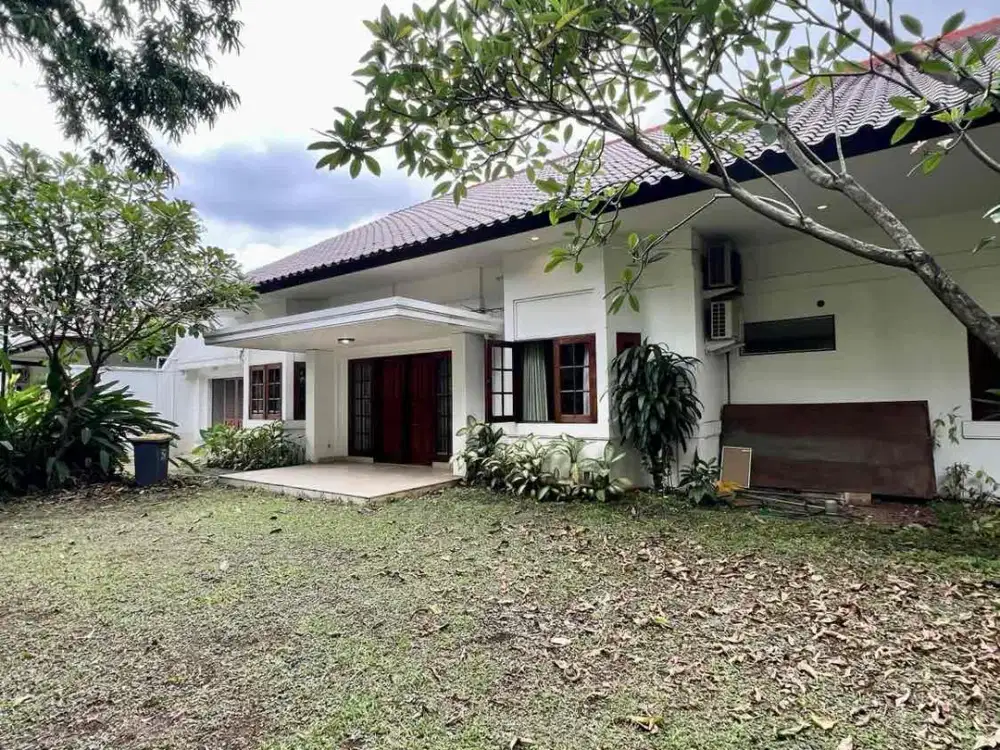 Jual Rumah Kebayoran Baru Jakarta Selatan Area Melawai LT 579 m² 1 Lantai Kolam Renang SHM