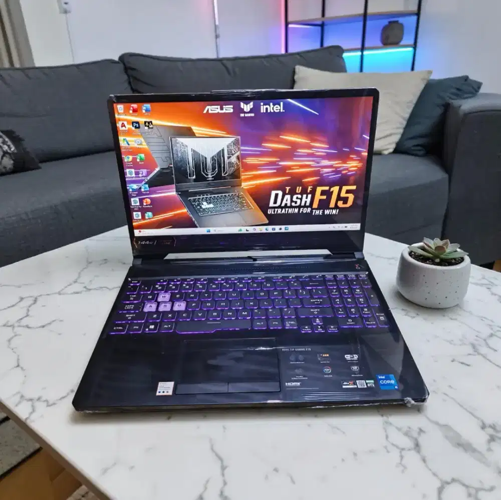 Laptop Render Gaming ASUS TUF F15 Core i5 Rm 16/512gb Ssd Rtx 3050 COD