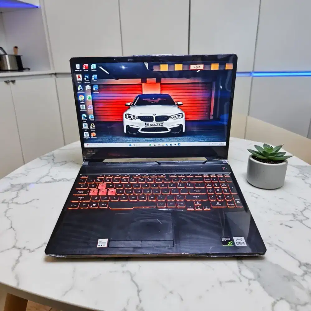 ASUS TUF F15 Core i5 ram 16/512gb Ssd Dual Vga Nvidia Siap Pakai COD