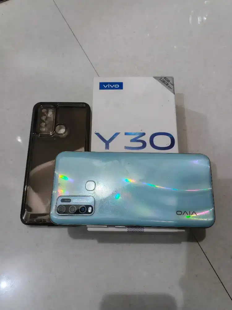 Vivo Y30 ram 6/128gb mulus normal dan segel