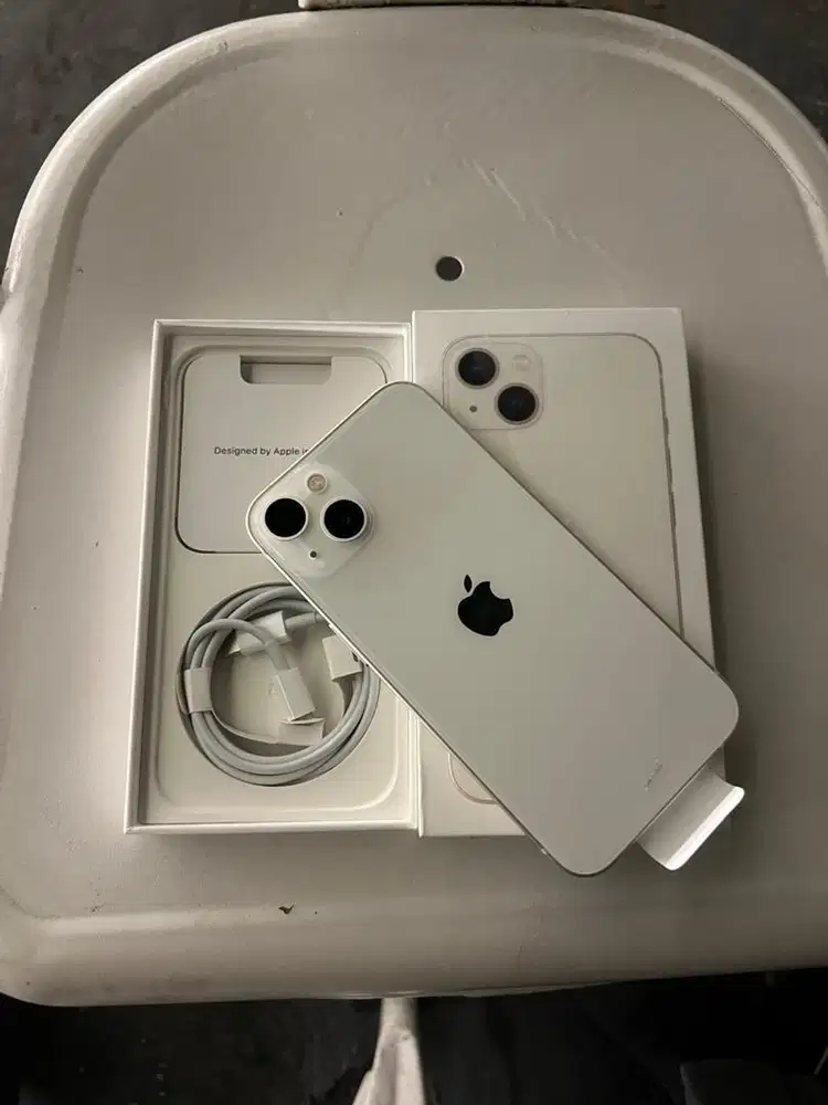 Iphone 13 128gb ibox bnob non active ( starlight )
