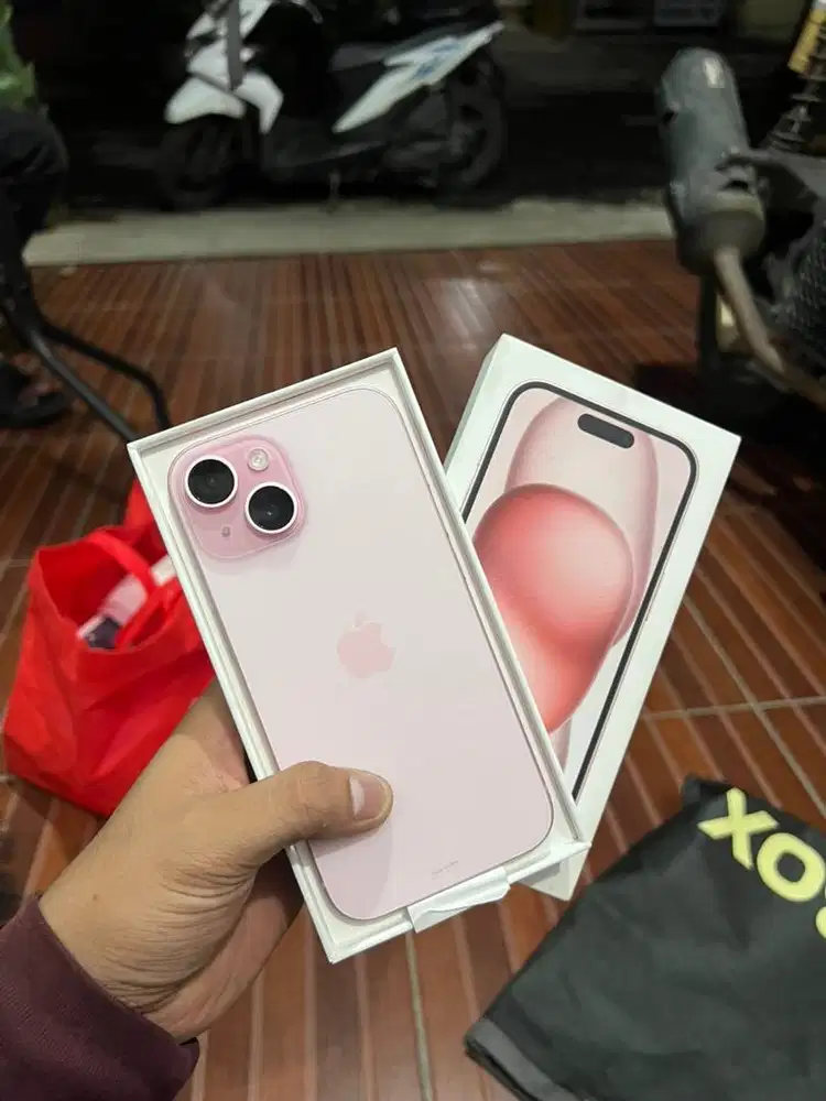 Iphone 15 128gb ibox bnob non active ( pink )