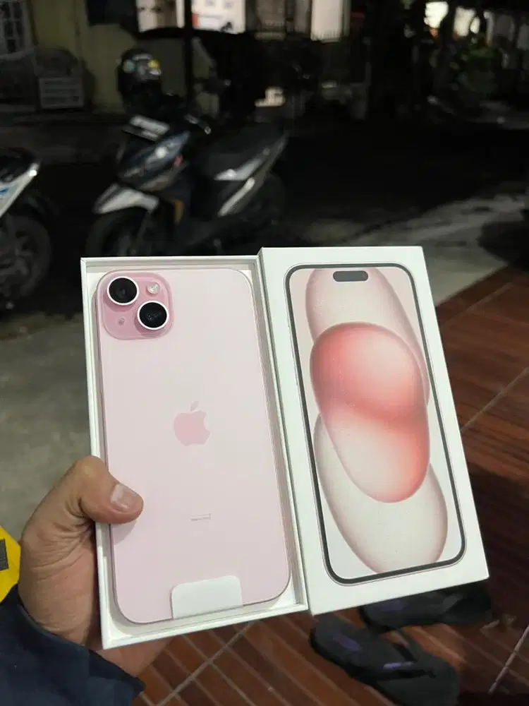 Iphone 15 plus 128gb ibox bnob non active ( pink )