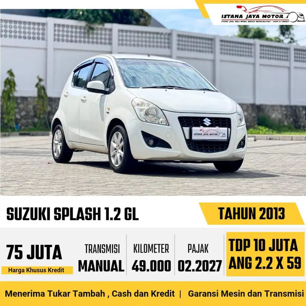 Suzuki Splash GL MT 2013