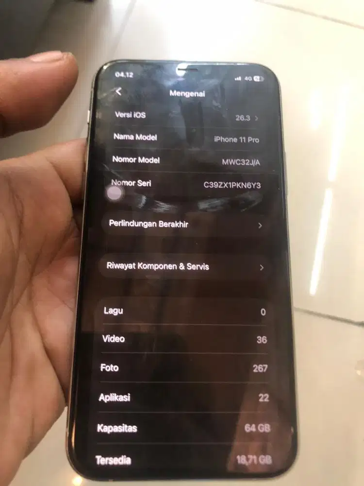 Jual iphone 11pro 64gb