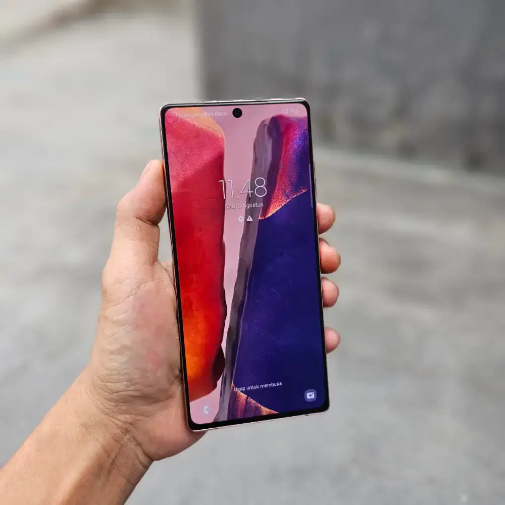 SAMSUNG GALAXY NOTE 20 SEIN 8/256 GB MINUS SHADOW FUNGSI NORMAL