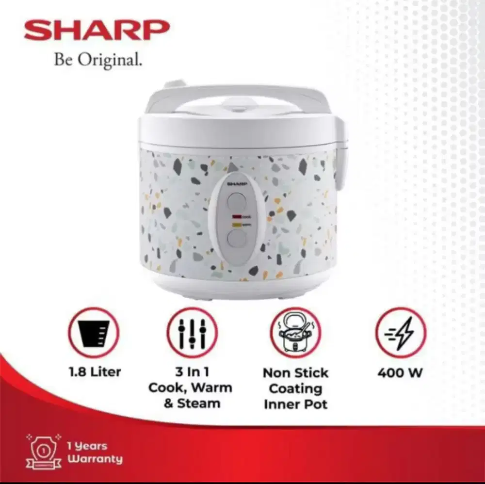 RICE COOKER/MAGIC COM MERK PHILLIPS, MIDEA, SHARP, COSMOS, MIYAKO, DLL