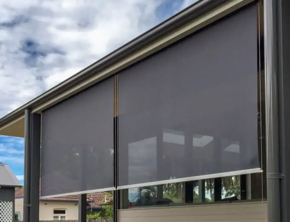 Roller blind outdoor tirai