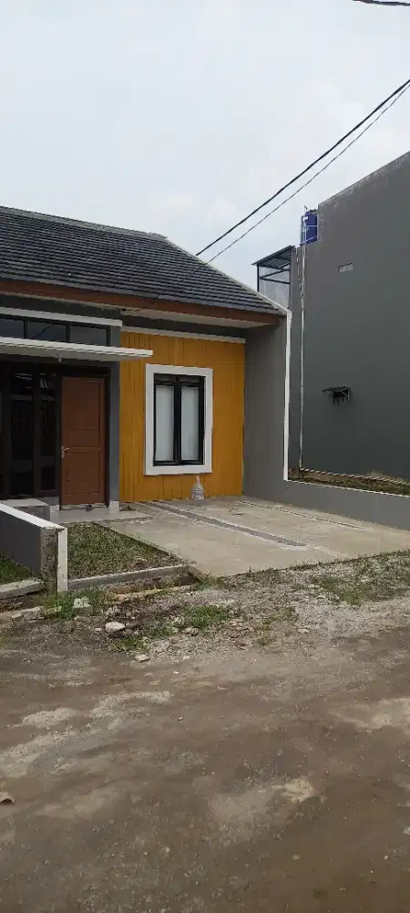 Jual rumah baru minimalis modren dekat desa buahbatu