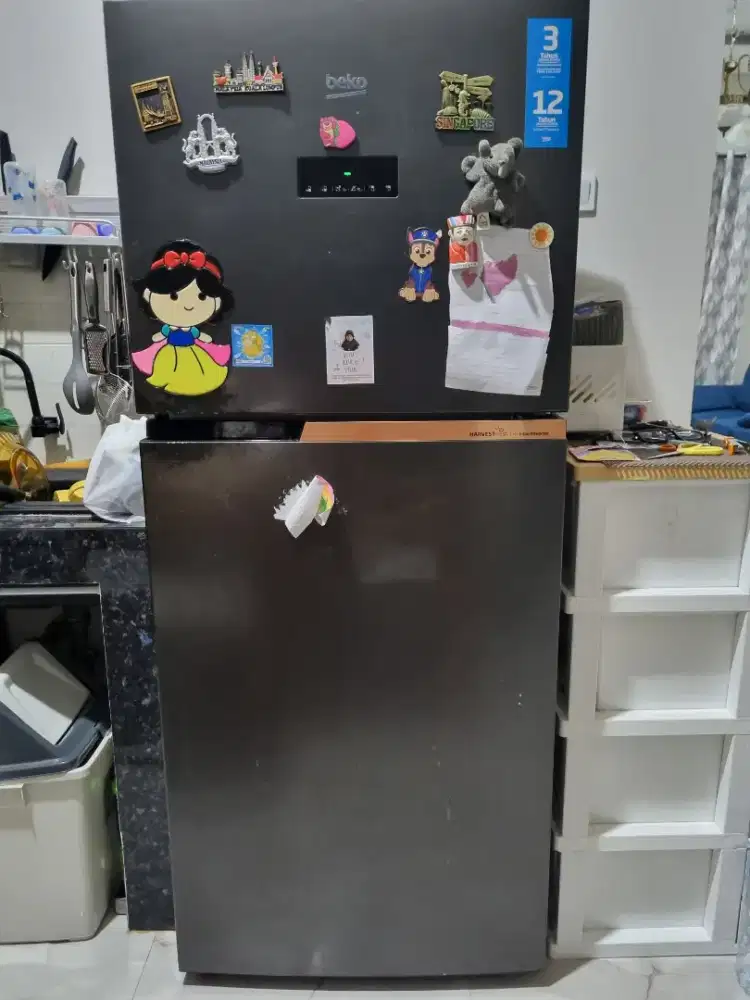 Kulkas Beko 375 L masih normal dan dingin