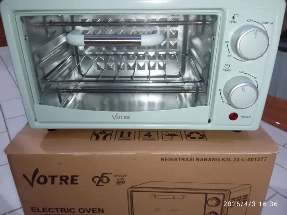 oven listrik mini advance votre preloved