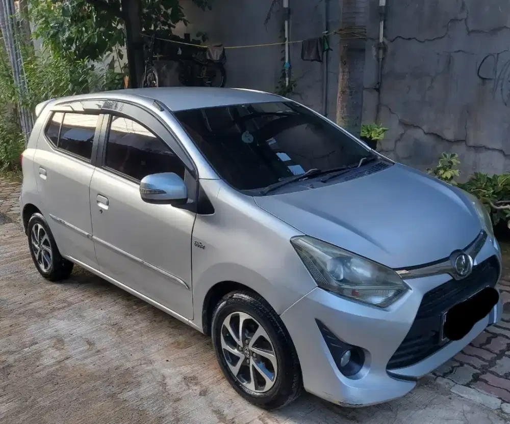 Toyota Agya 1.2 G 2017 AT Kilometer 70 Ribu Record