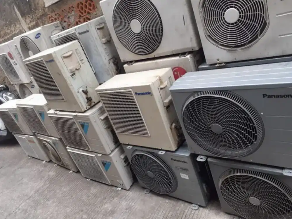 Menerima jual beli AC bekas satuan/borongan