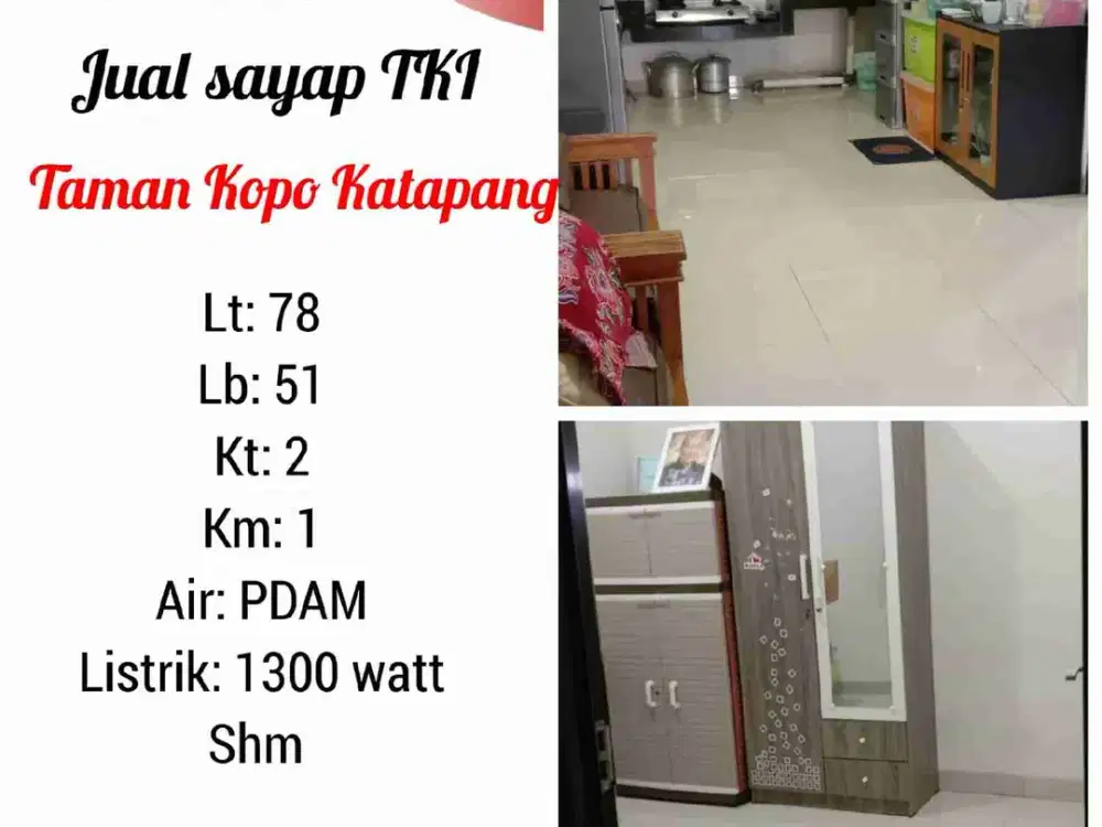 JUAL SEGERA RUMAH TAMAN KOPO KATAPANG