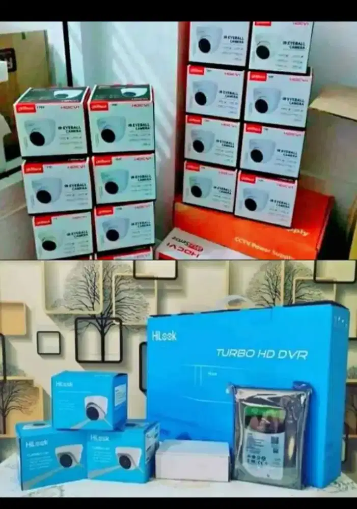 Cctv hikvision hilook dahua ezviz ready service
