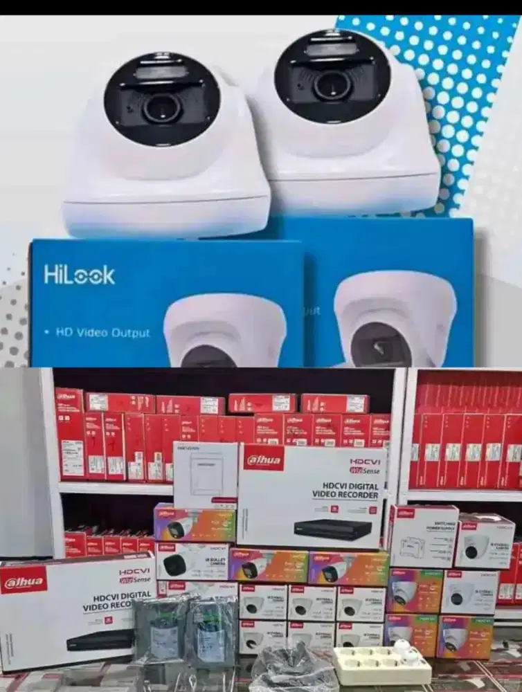 Pasang cctv hikvision dan hilook ezviz