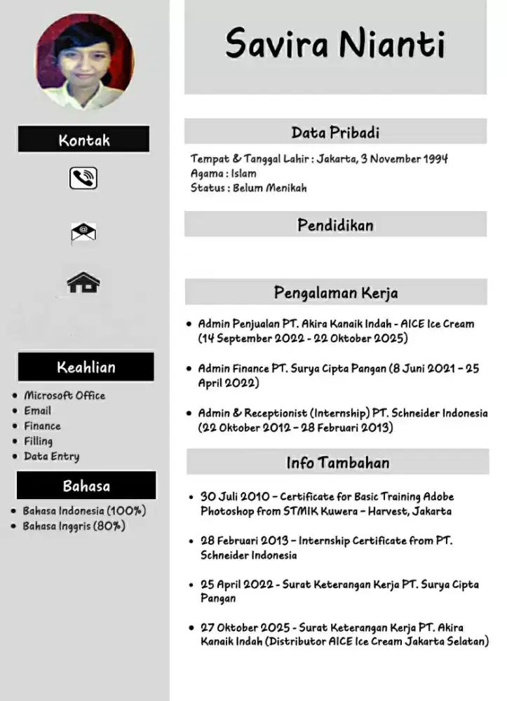 CARI KERJA ADMIN (URGENT)