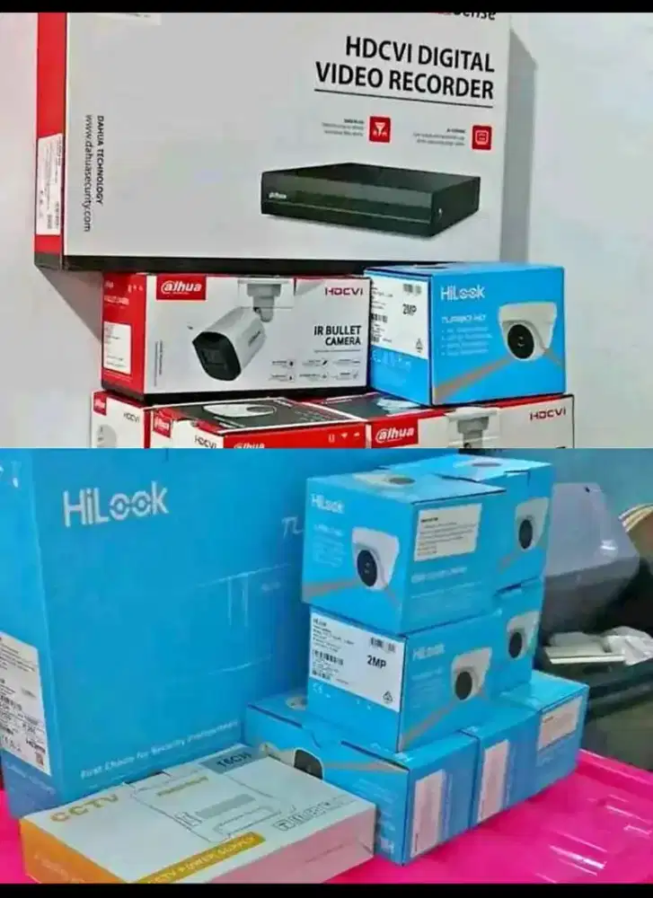 CCTV hikvision ezviz hilook dahua
