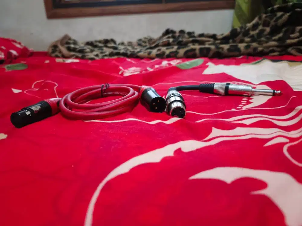 Kabel Microphone XLR+Converter