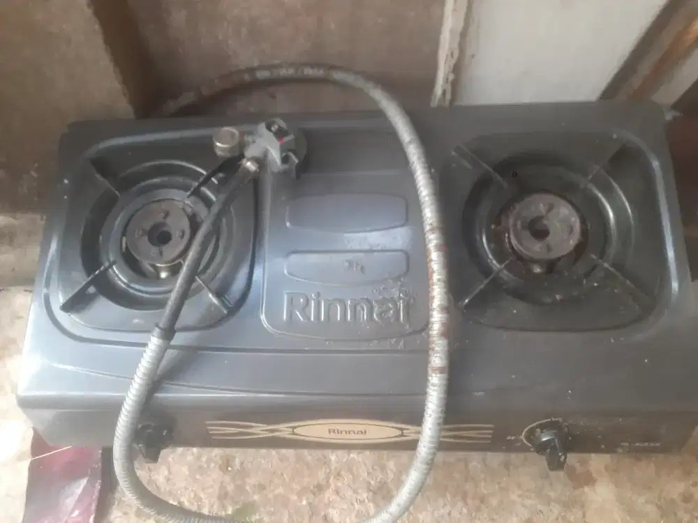 Kompor gas 2tungku dan selang