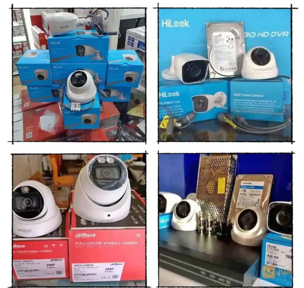 CCTV hikvision ezviz hilook