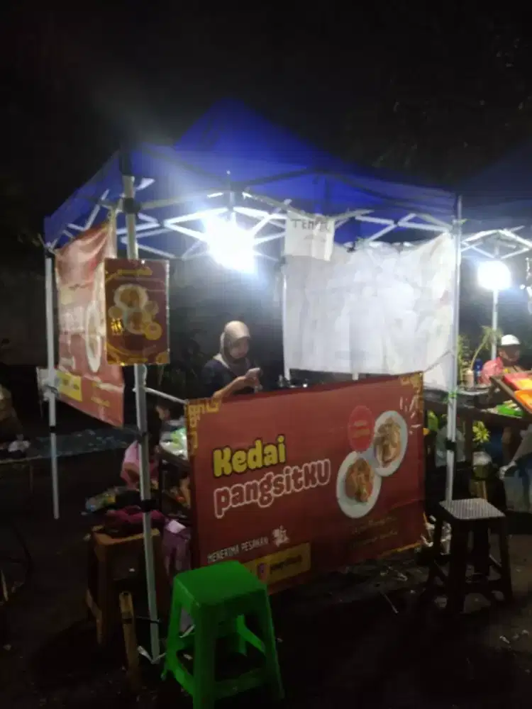 Meja lipat kayu bisa cod