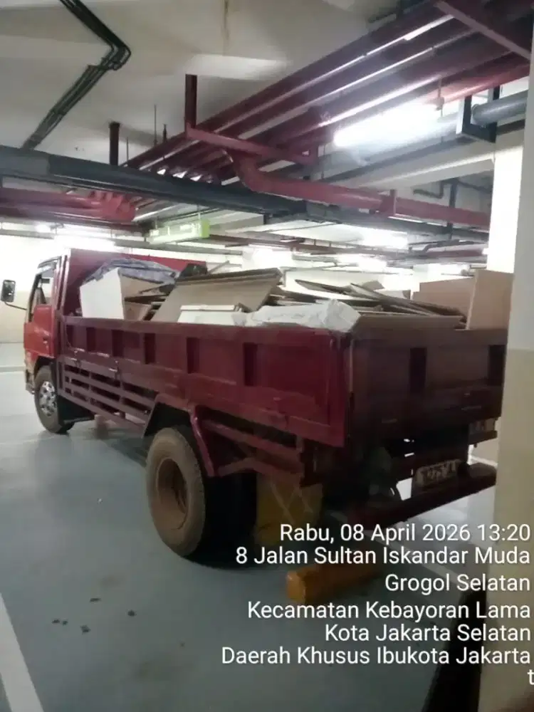 Jasa buang puing dan pengurugan