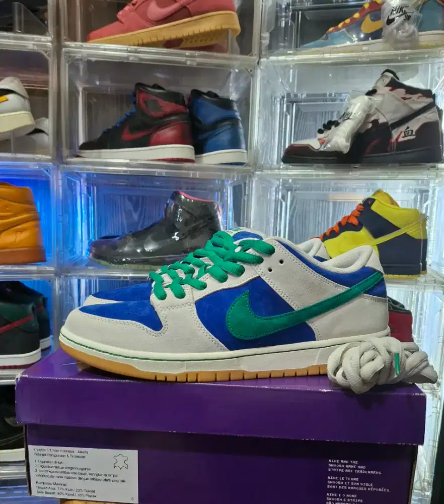 SB DUNK LOW HYPER ROYAL MALACHITE SIZE 46 BNIB ORIGINAL