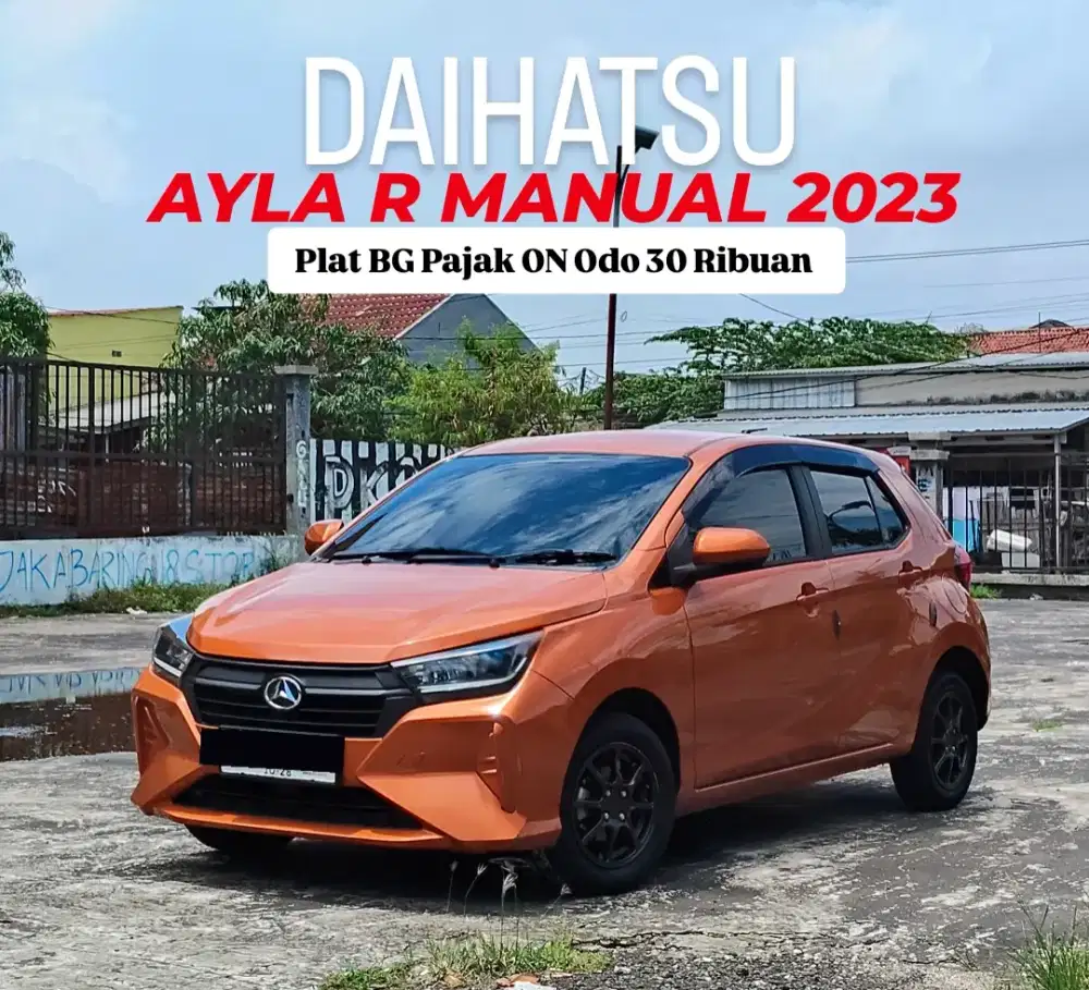 DAIHATSU AYLA R MANUAL 2023