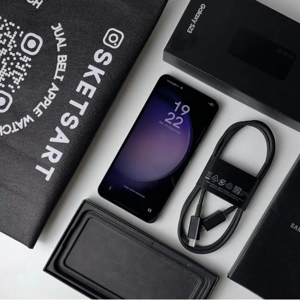 Samsung S23 Ram 8gb 256gb Phantom Black Eks Garansi Resmi Sein Samsung